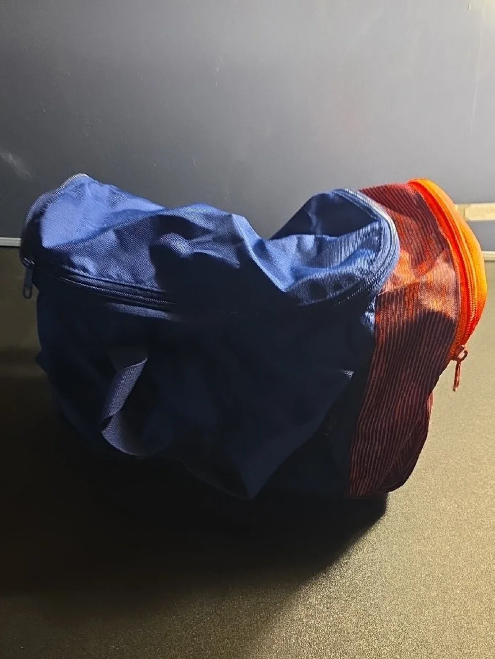 20L Red Travel Duffel Soccer Bag Transform From Small To Big